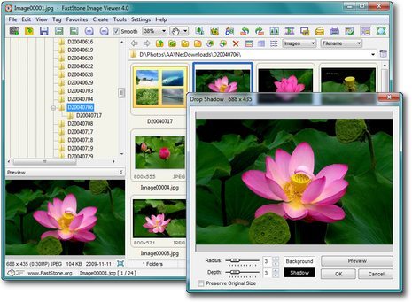 軟體分享～FastStone Image Viewer 4.2（免費且好用的影像軟體）