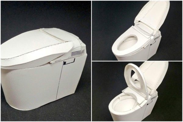 紙廁所模型