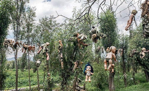讓人毛骨悚然的地方Island of Dolls, Mexico