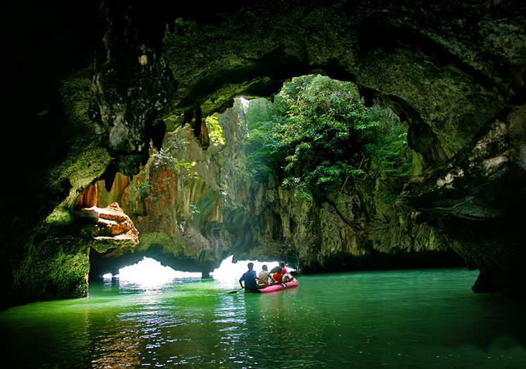 讓人毛骨悚然的地方泰國洞穴攀牙府